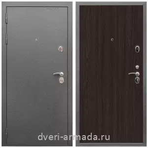 Входные двери с замками Mottura, Дверь входная Армада Оптима Антик серебро / МДФ 6 мм ПЭ Венге